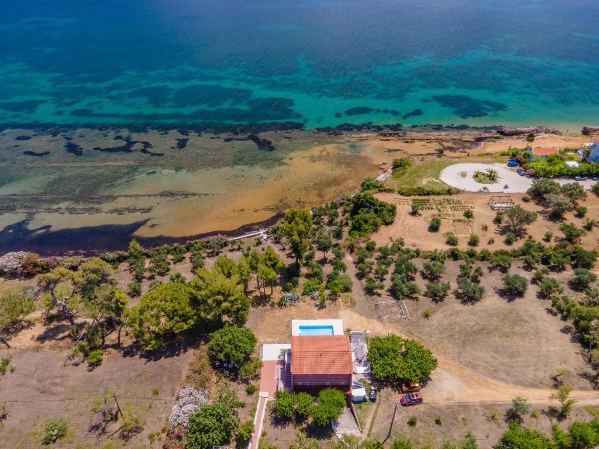 Villa Ostria Lixouri Exteriör bild
